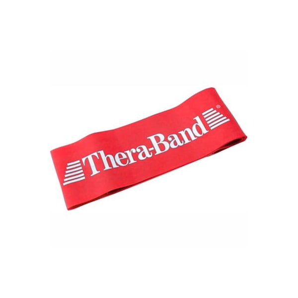 Fabrication Enterprises Thera-Band Exercise Band Loop, 18", Red 19268 - main
